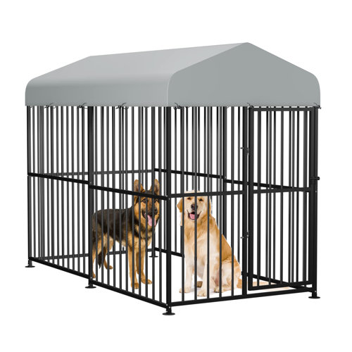 Meetwarm Large Outdoor Dog Pen Wayfair Meetwarm large outdoor dog pen wayfair